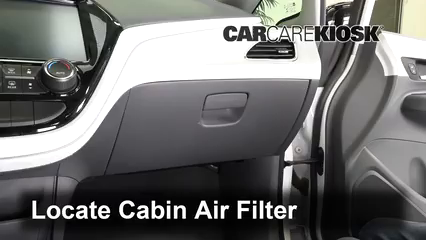 2017 Chevrolet Bolt EV LT Electric Filtro de aire (interior) Control